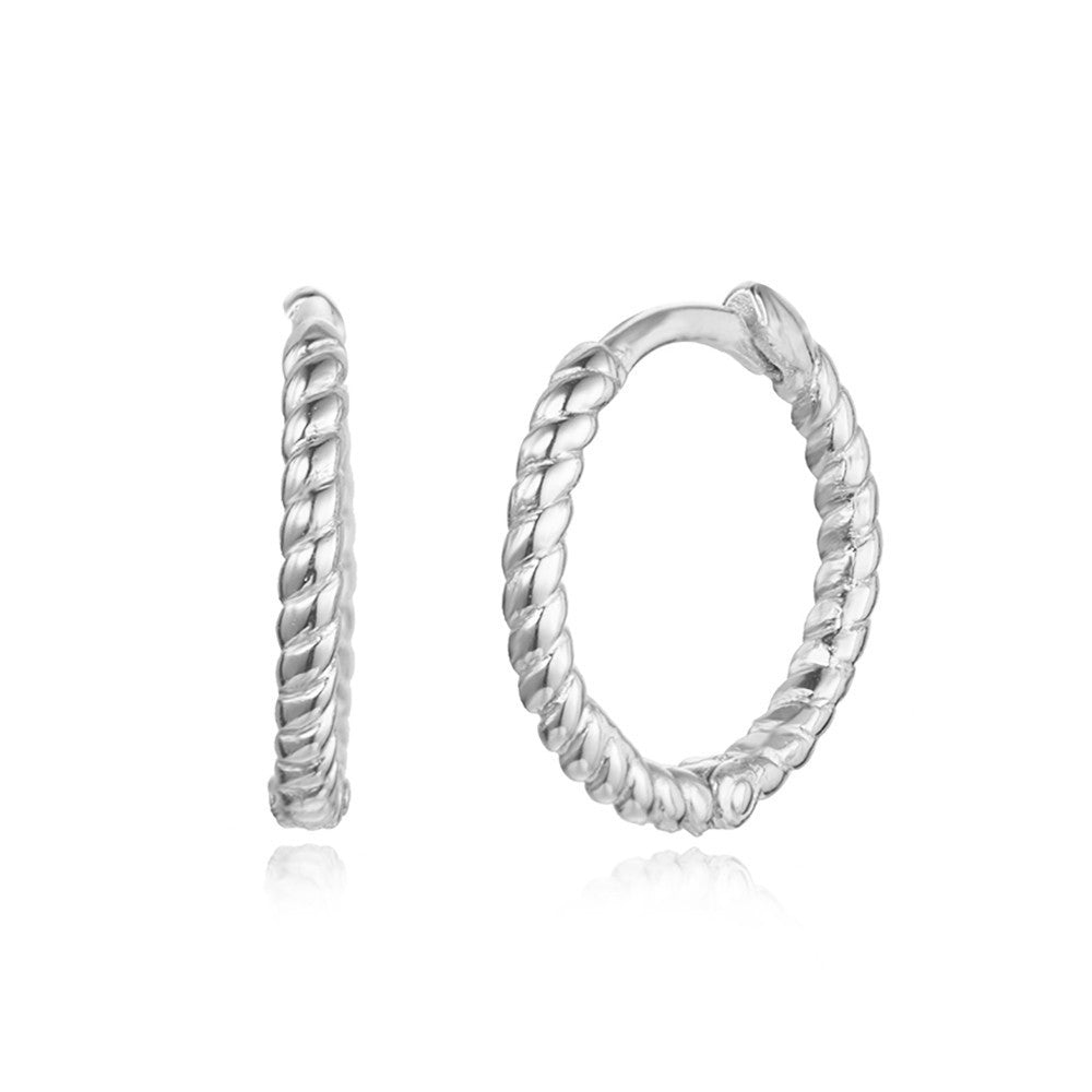 Silver Earprsten - Hoop