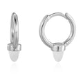 Silver Earprsten - Hoop