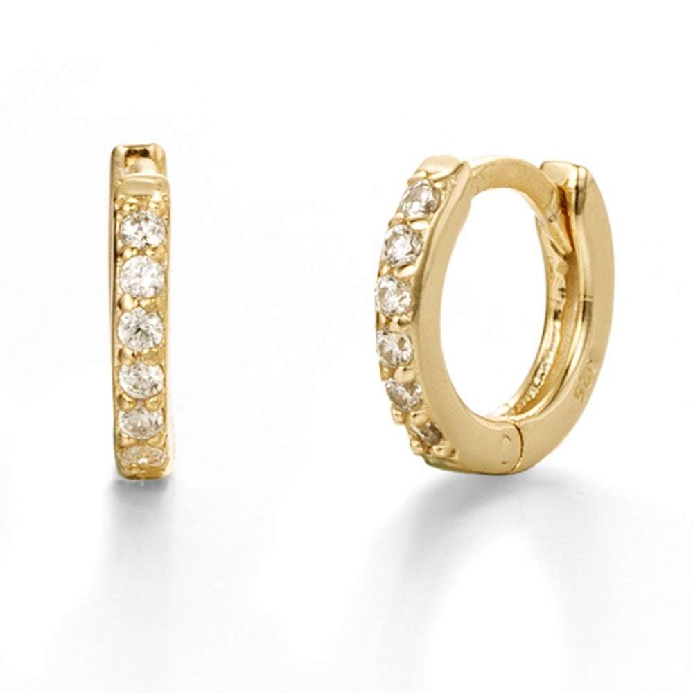 Pendientes Aro 9Mm Plata 925