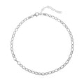 stříbrný choker