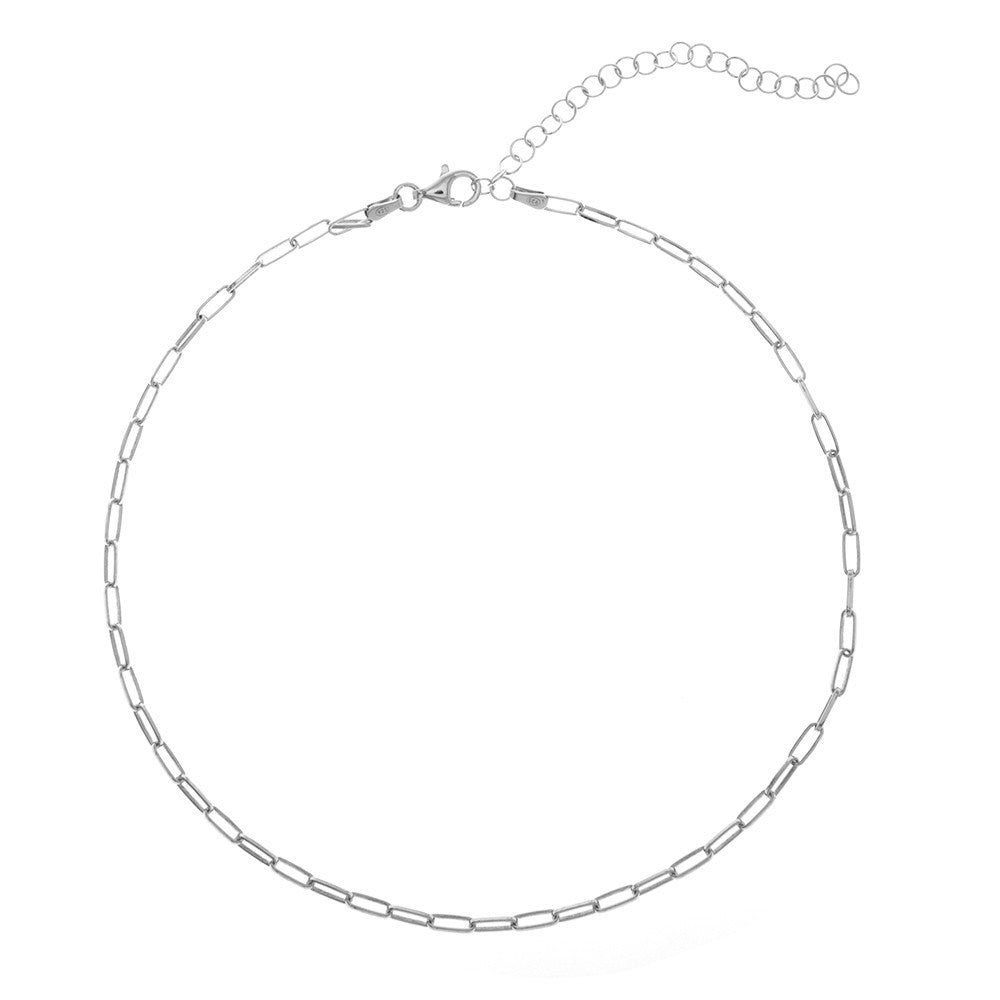 Stříbrný Choker