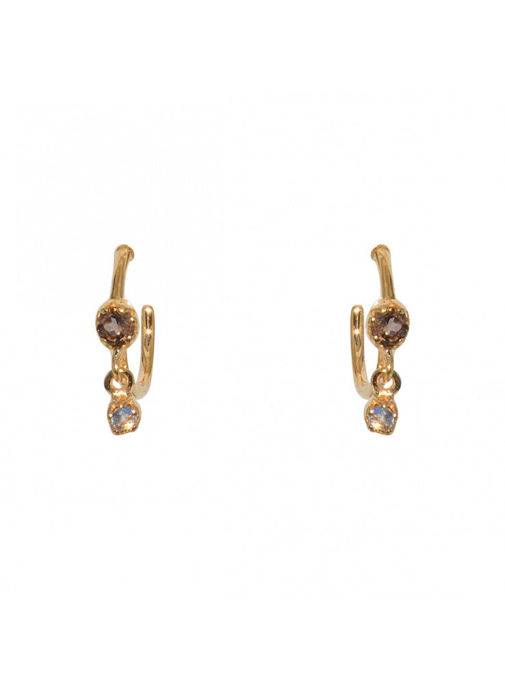 Hoops with stones