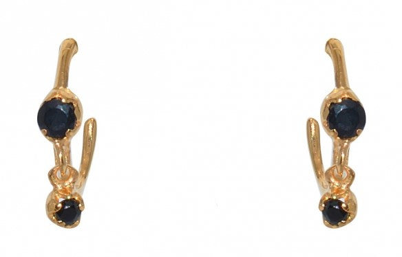 Hoops with stones