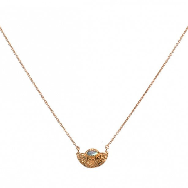Zlatý Náhrdelník s Labradorite