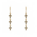 Earrings with crosses