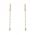 Gentle pearl earrings