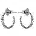 Silver hoops