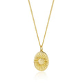 Necklace with sun