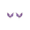 Silver Earrings Flower