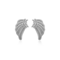 Silver Earrings Wings