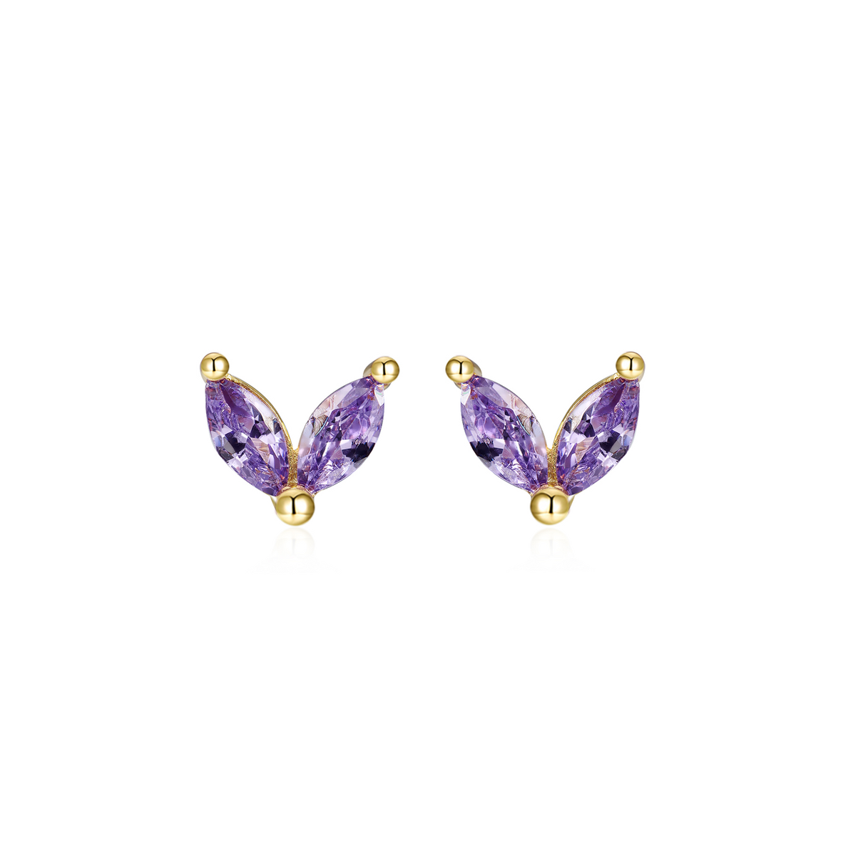 Gold Studs Flower