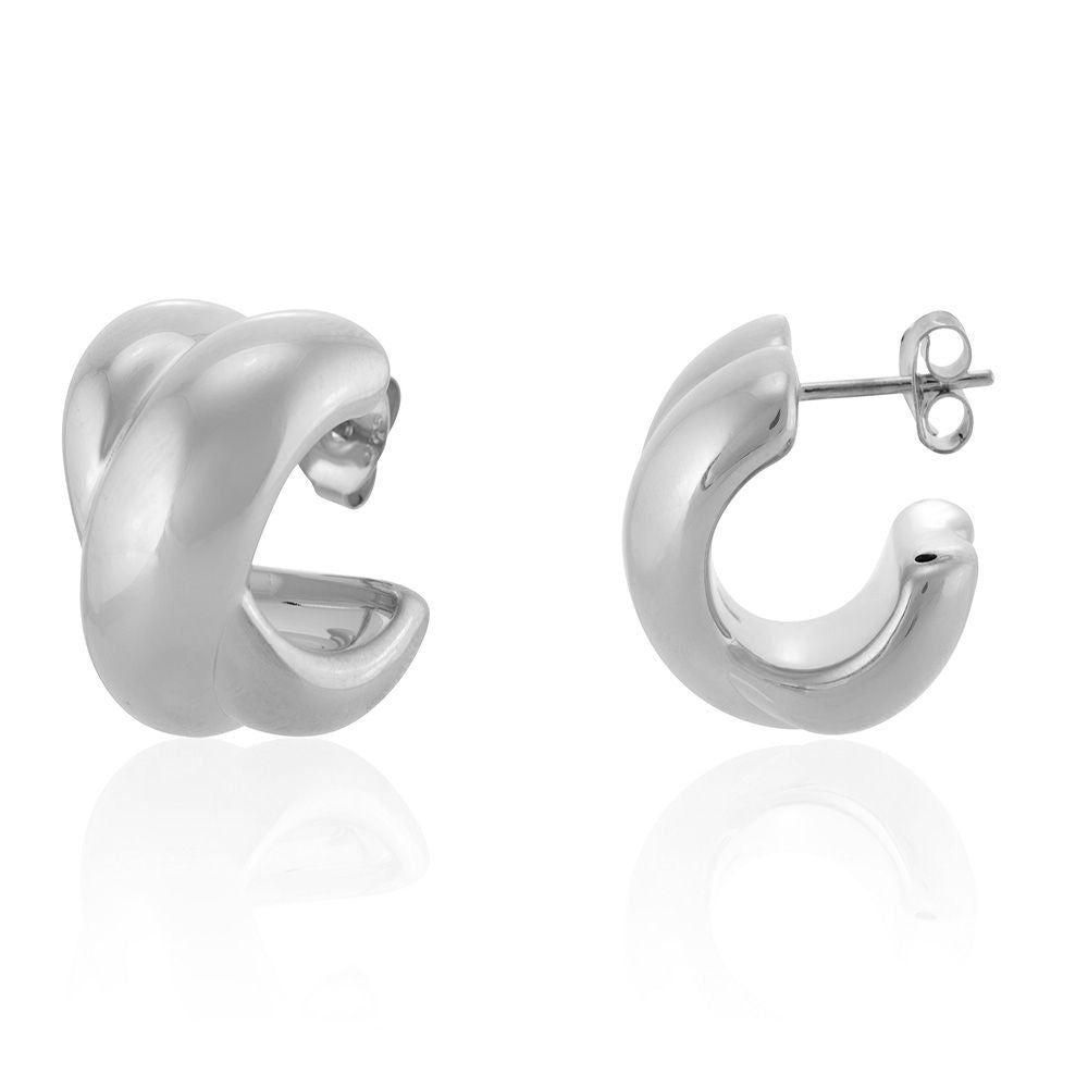 Silver Earrings - Lazo