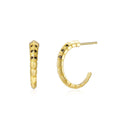 Gold Earrings Snake
