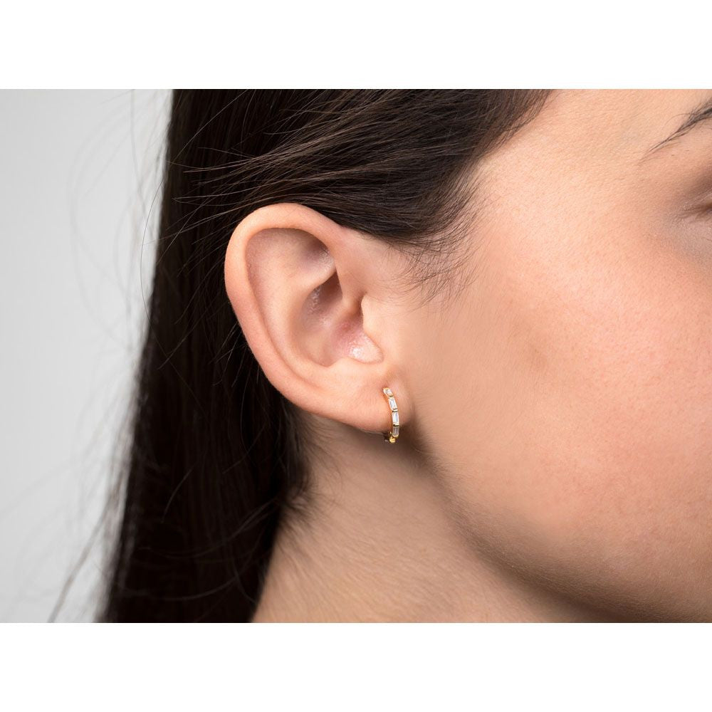 Silver Earrings Tiny