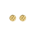 Gold Earrings Nails