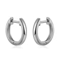 Silver Hoops
