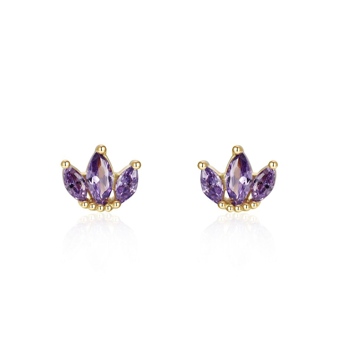 Gold Studs Flowers