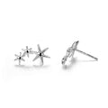 Earrings Stars Silver