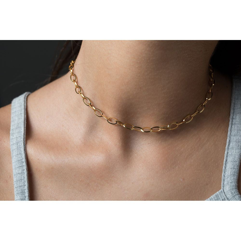 zlatý choker