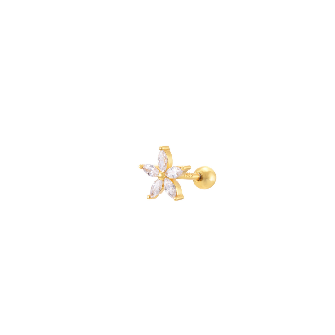 Zlatý Piercing květ