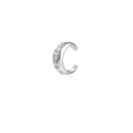 Stříbrný ear cuff