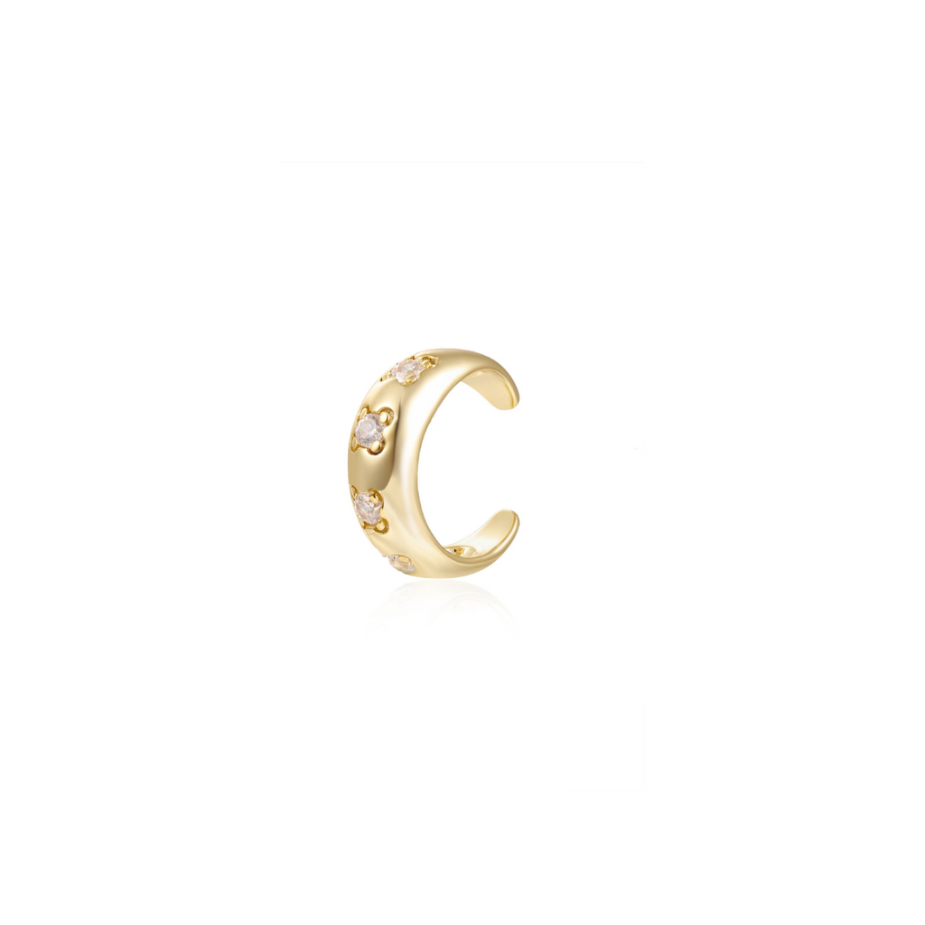 Zlatý ear cuff