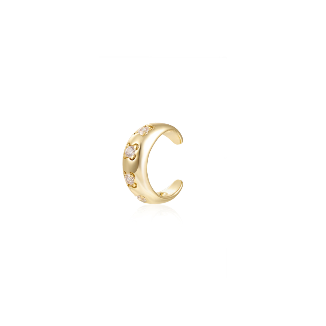 Zlatý ear cuff