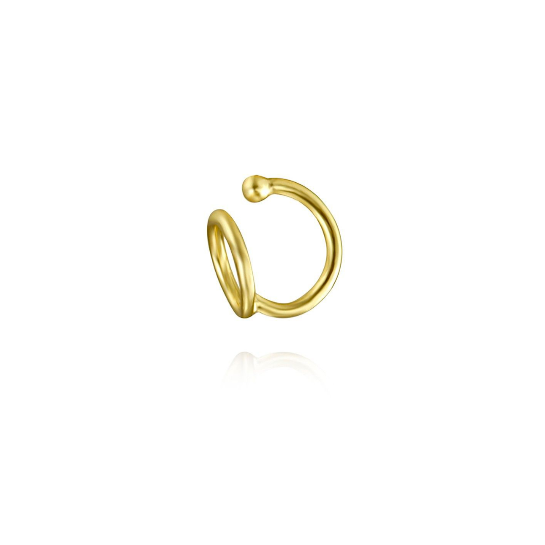 Zlatý ear cuff