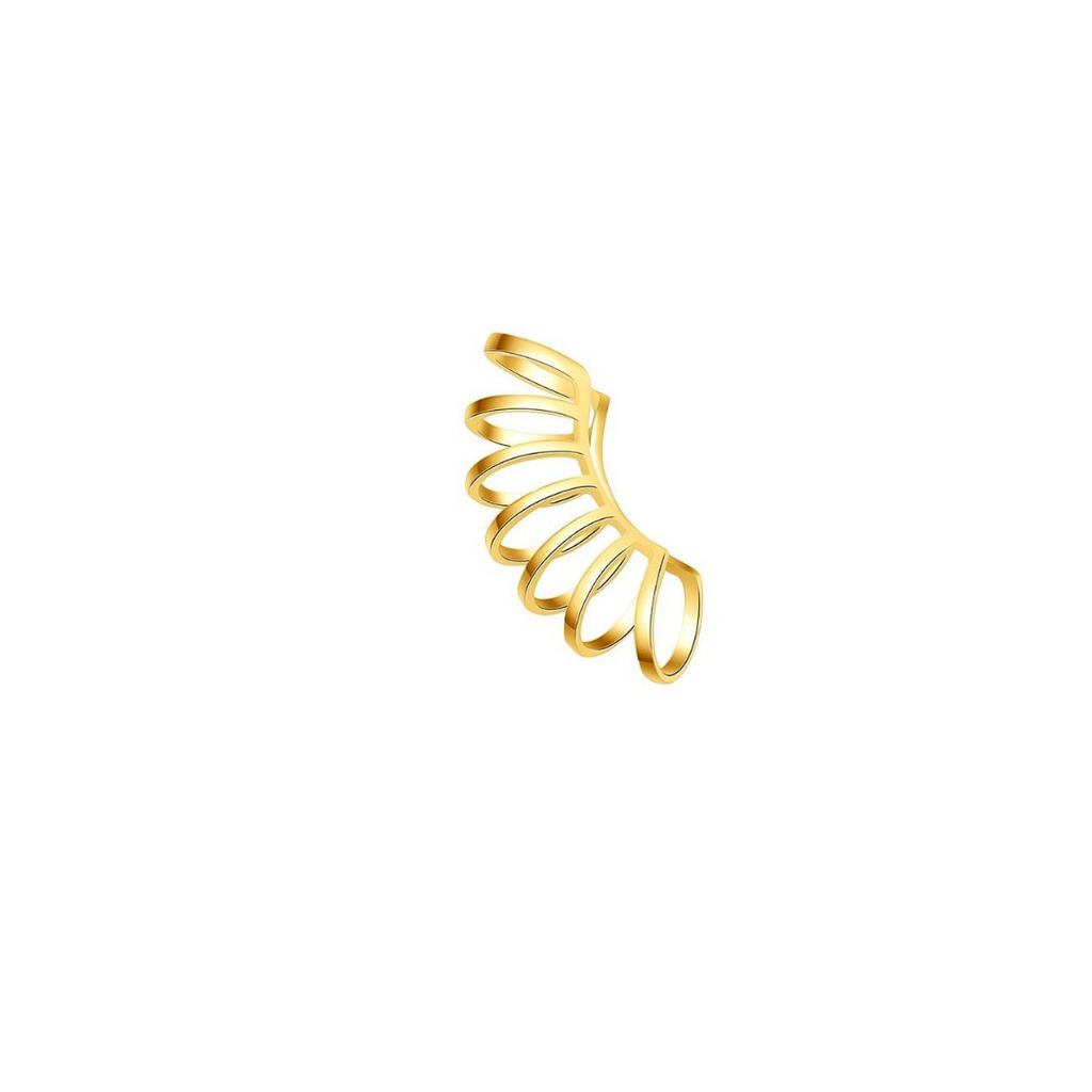Zlatý ear cuff