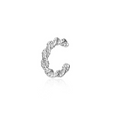 Stříbrný ear cuff