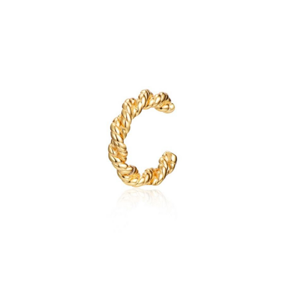 Zlatý ear cuff