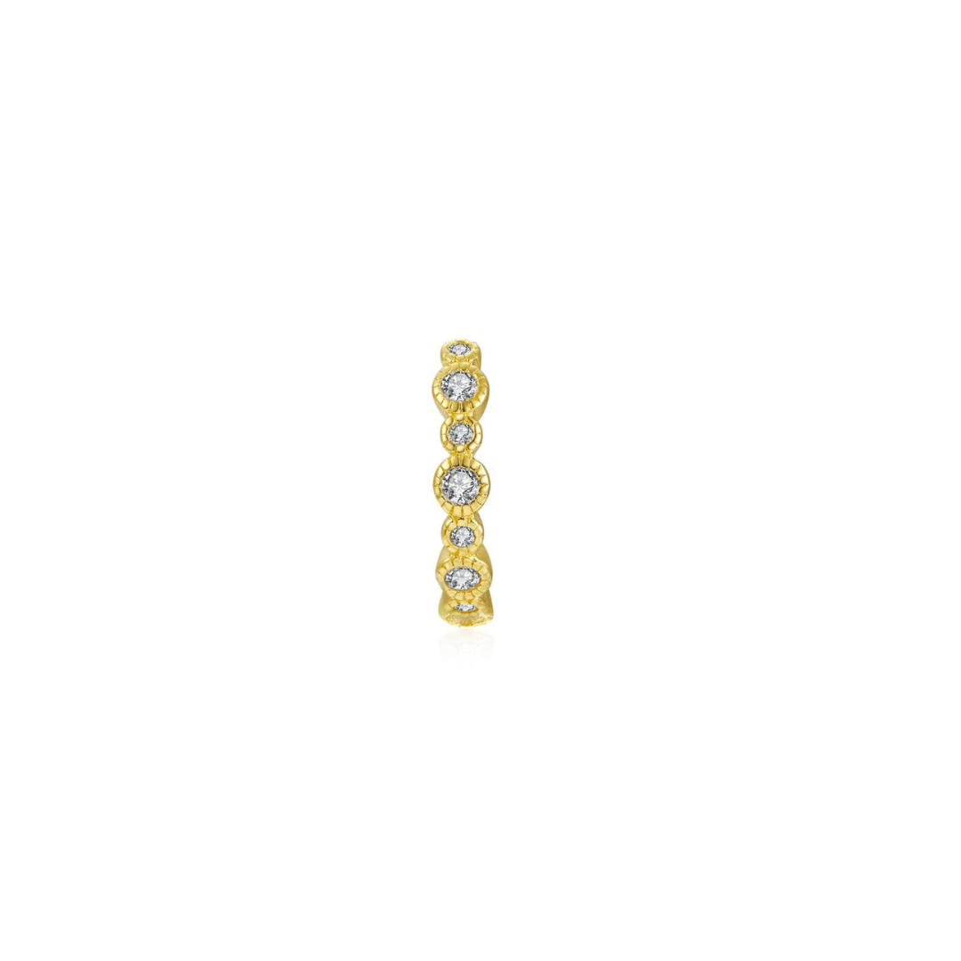 Zlatý ear cuff princess