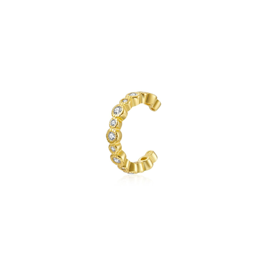 Zlatý ear cuff princess