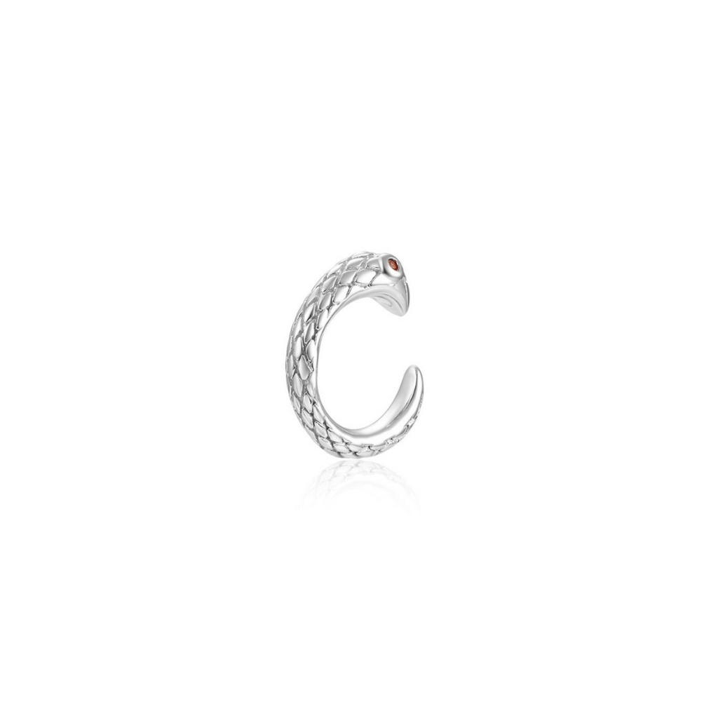 Stříbrný ear cuff had