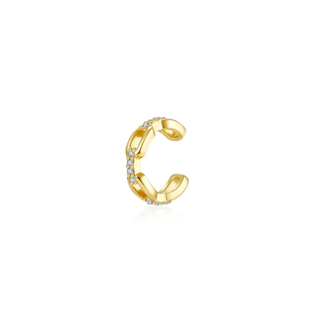 Zlatý ear cuff
