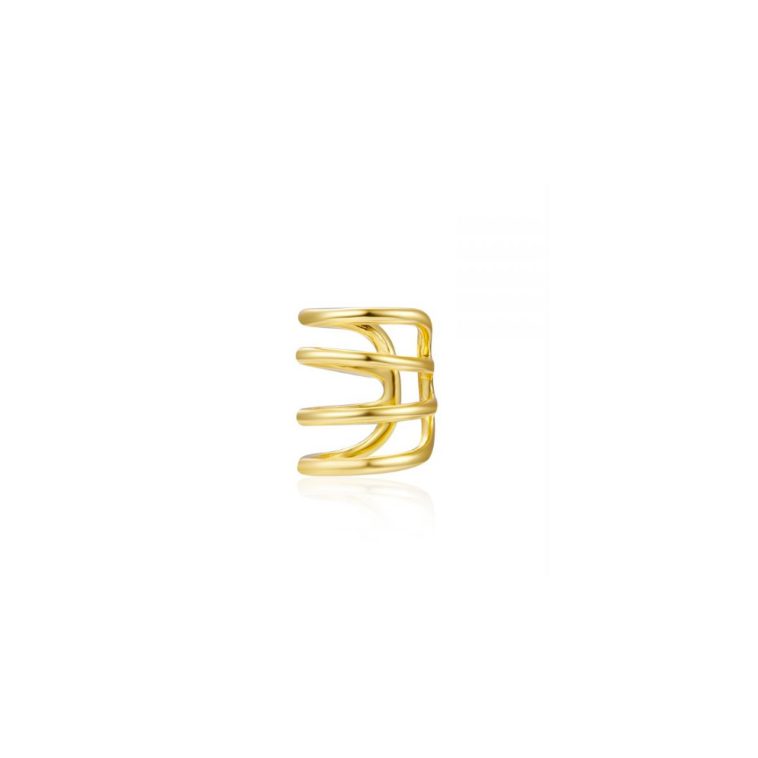 Pozlacený ear cuff