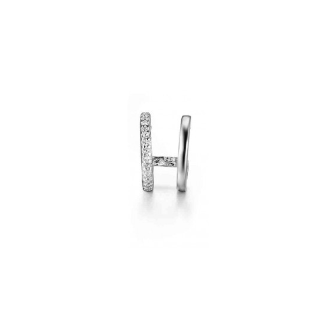 Stříbrný  ear Cuff