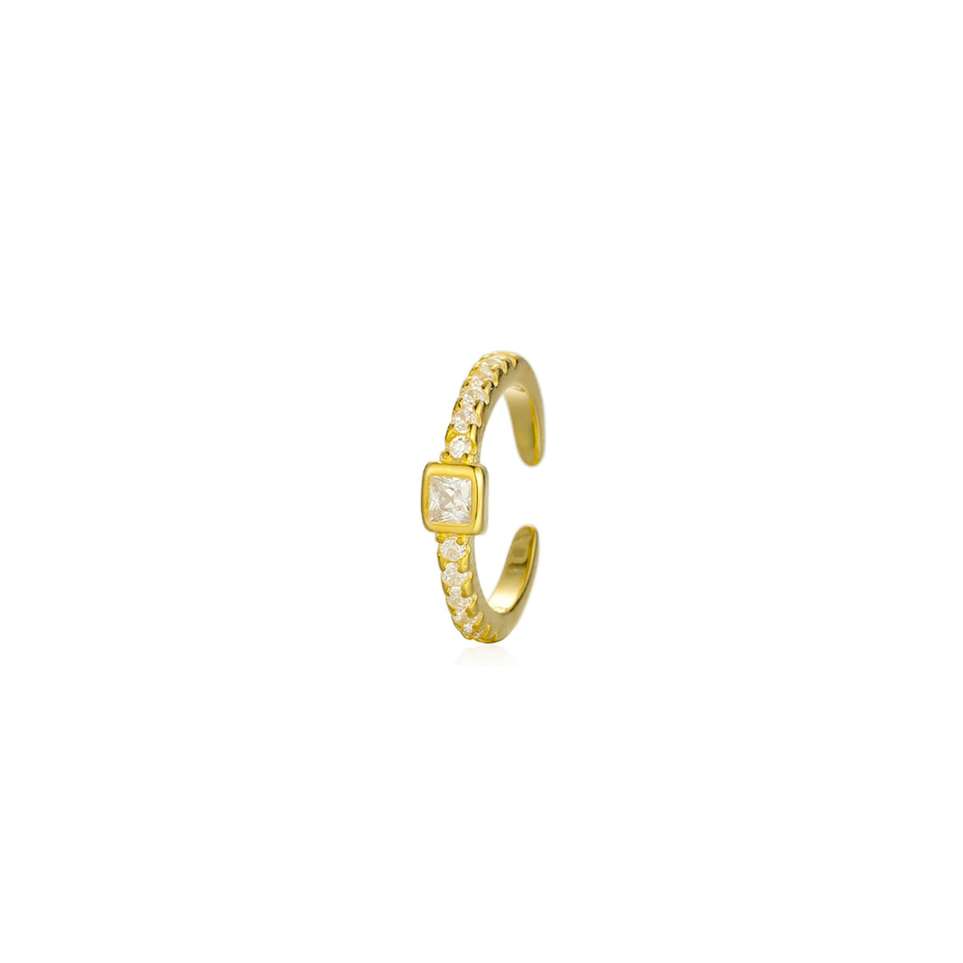 Zlatý ear cuff