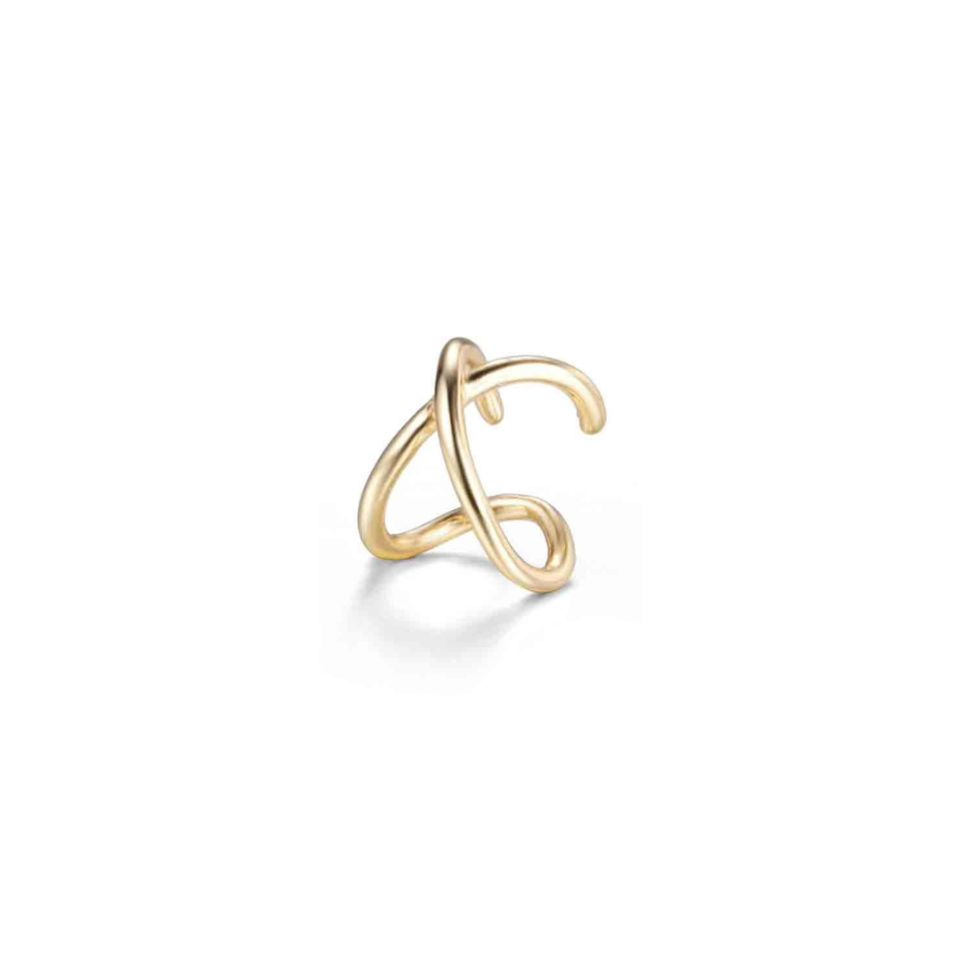 Zlatý ear cuff