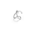 Stříbrný ear cuff
