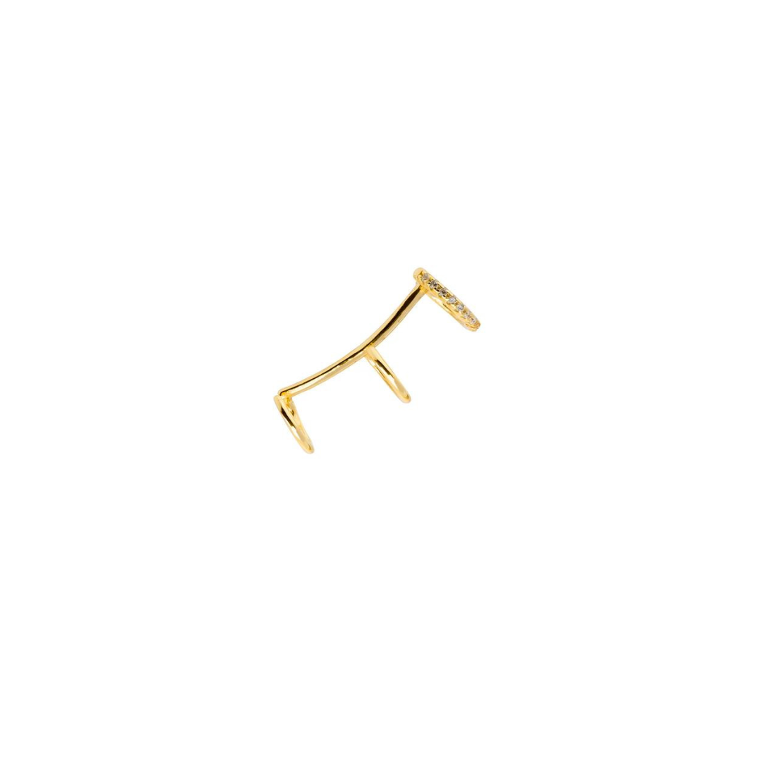 Earcuff Earrings - White Earrings
