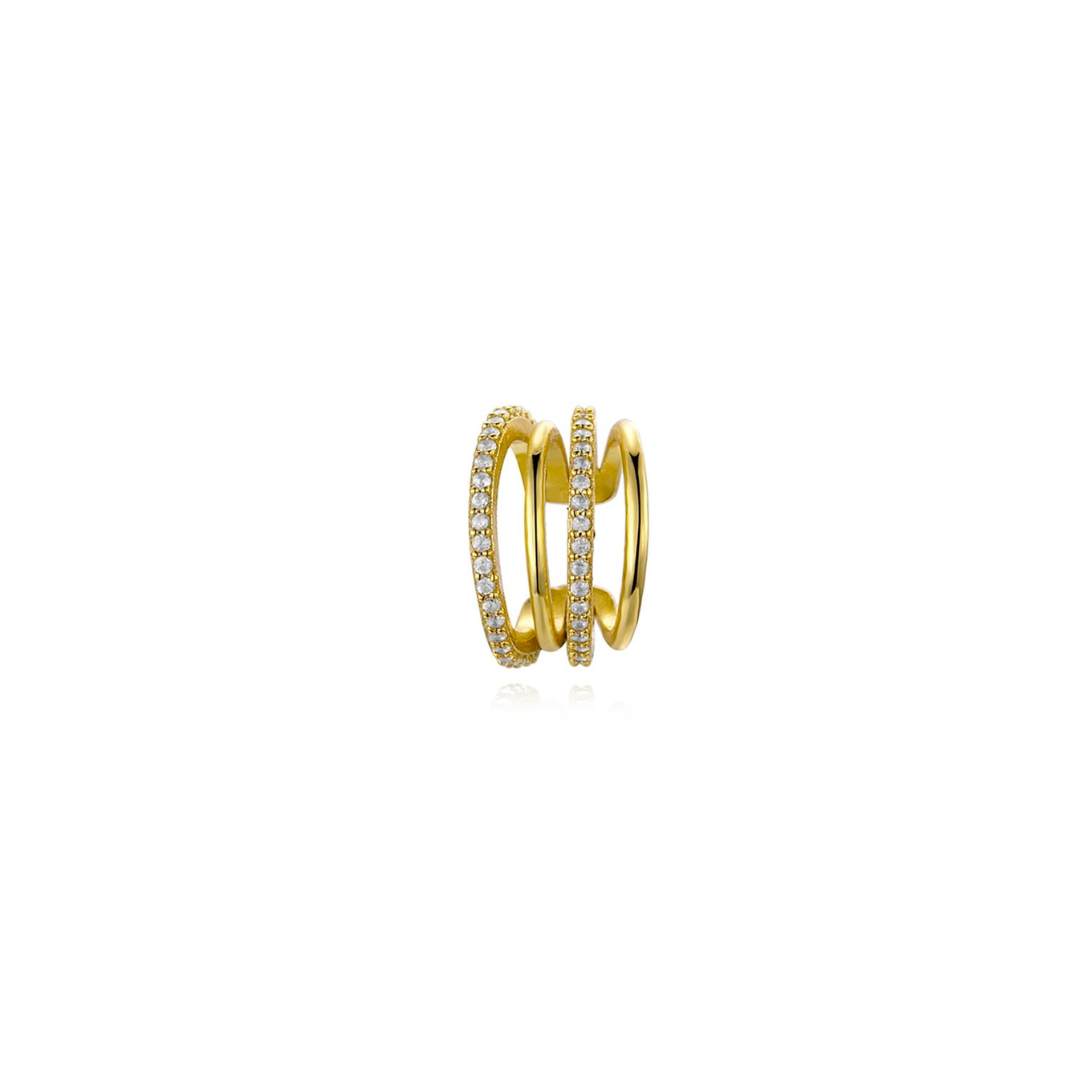 Zlatý ear cuff