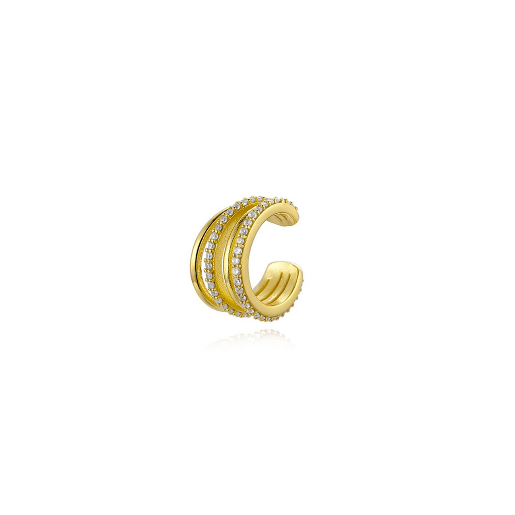 Zlatý ear cuff