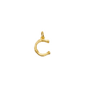Zlatý přívěsek písmeno C