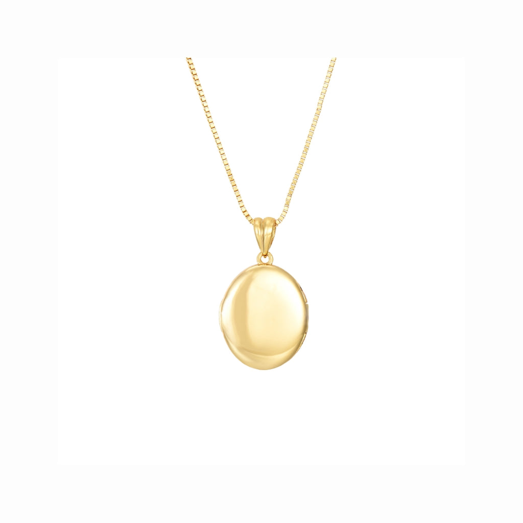 Photo Necklace - Gold Plated