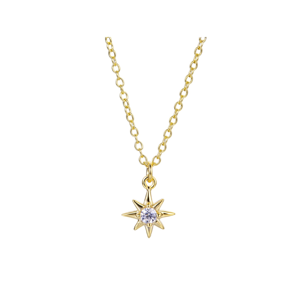 Necklace Star Zircon