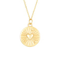 Heart Necklace  - Gold Plated