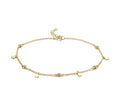 Zircon Anklet - 3mm Plates