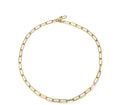 Necklace Steel - Link 7*18mm - 60cm - Gold Color