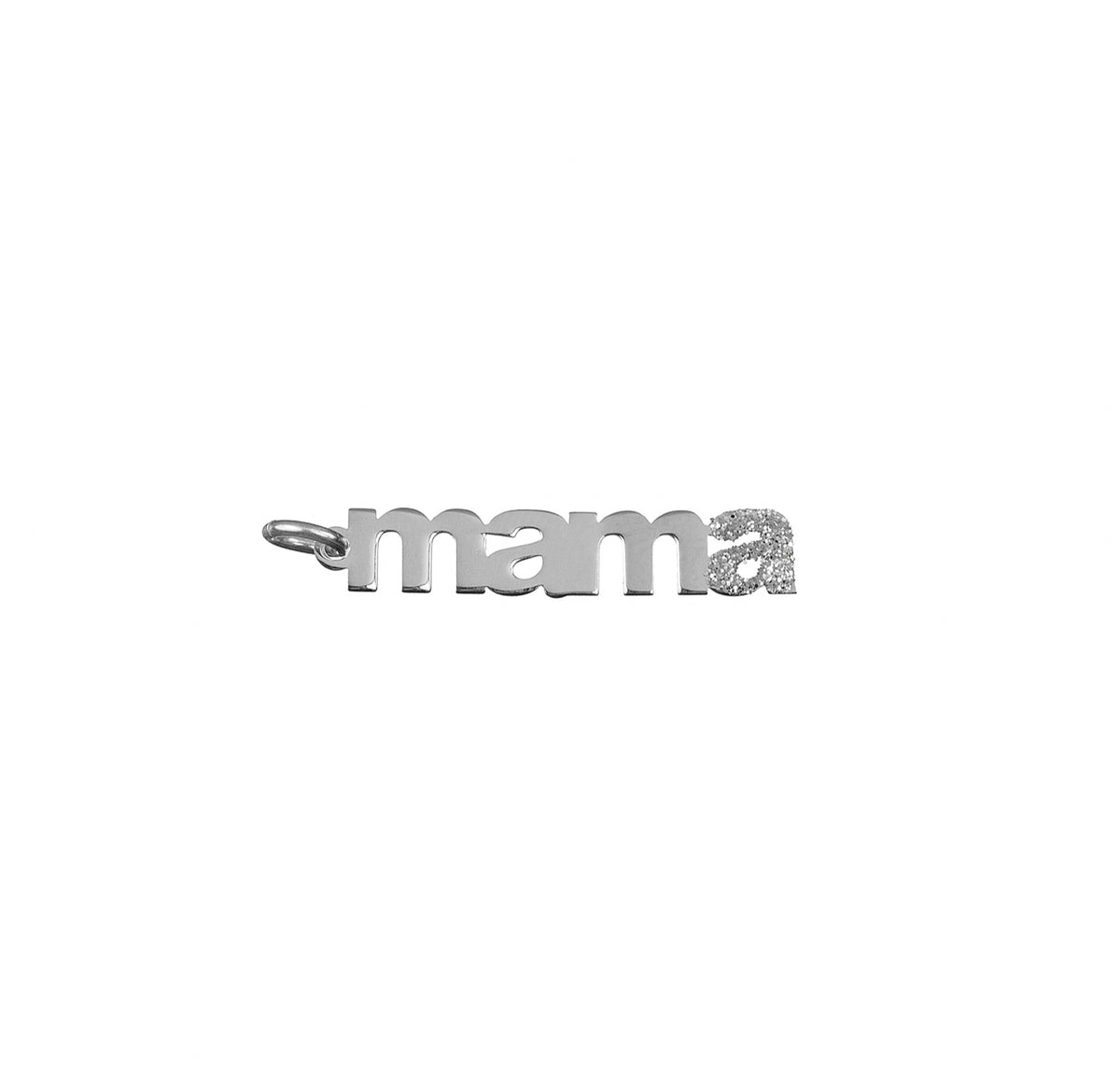 Stříbrný přívěsek mama
